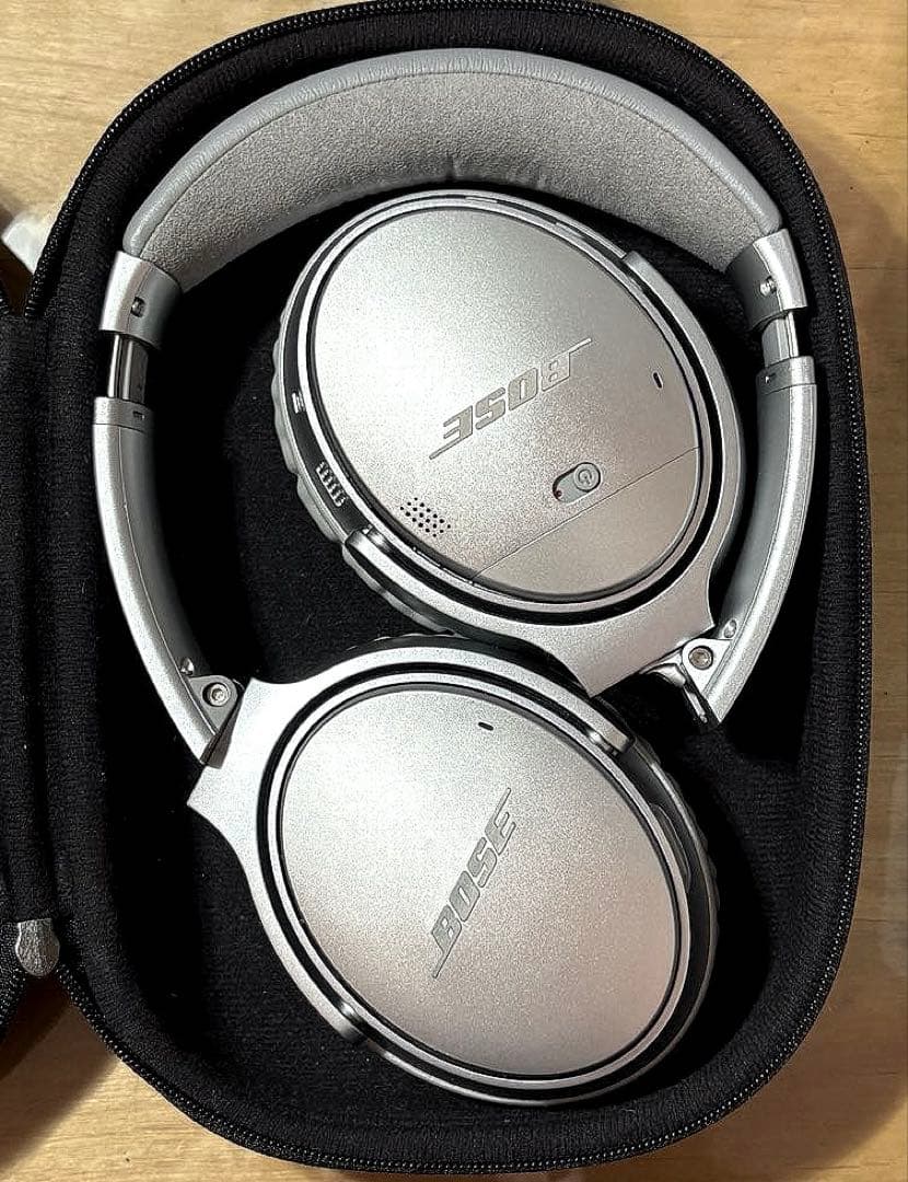 BOSE QUIETCOMFORT35 シルバー【廃盤色、美品】