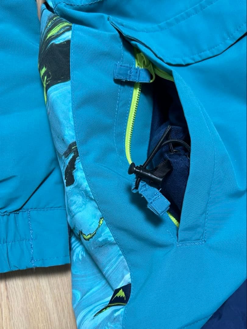 BURTON バートンスノボウェア　kids XL ピーコックグリーン