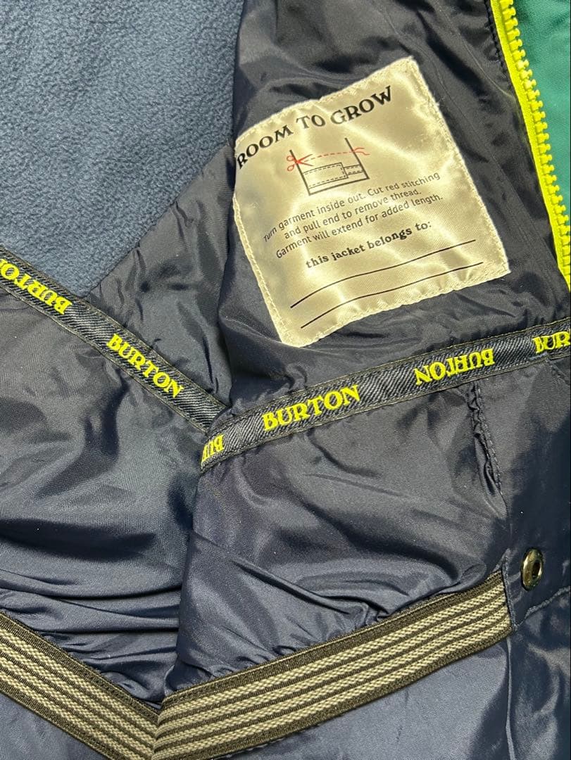 BURTON バートンスノボウェア　kids XL ピーコックグリーン