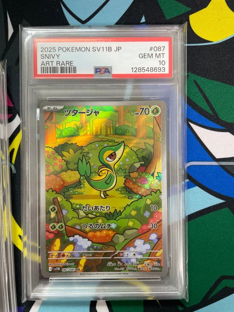 【PSA10連番】ツタージャ　ポカブ　ミジュマル