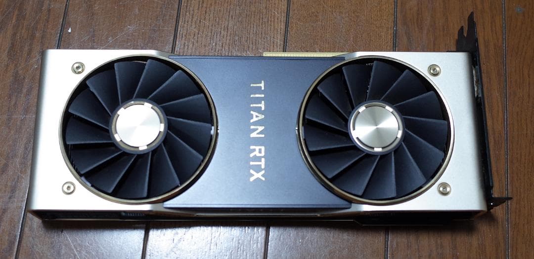 NVIDIA TITAN RTX グラフィックボード PCIExp 24GB