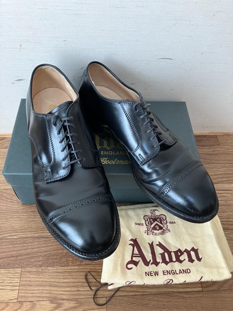 ALDEN オールデン 56251 ブラックコードバン 　US9D