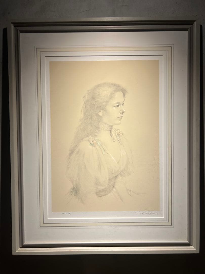 他の方発送×中山忠彦 双花 H.C. 5/5 lithograph