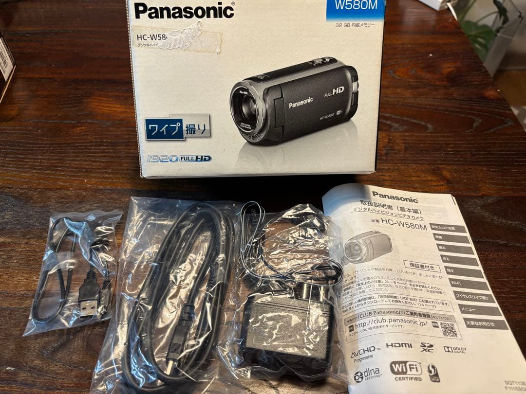 花さん専用 Panasonic HC-W580M ビデオカメラ 本体