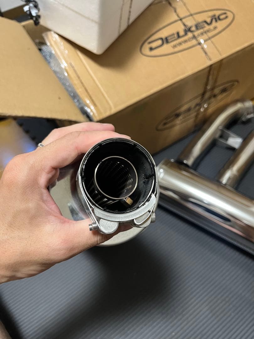 FJR1300 06〜 DEKEVIC スリップオンマフラー ☆週末特価☆