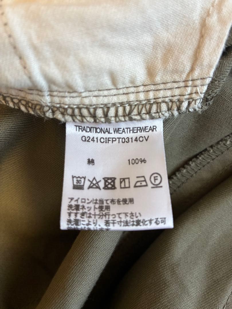 トラディショナルウェザーウェア ユニオンスラック106