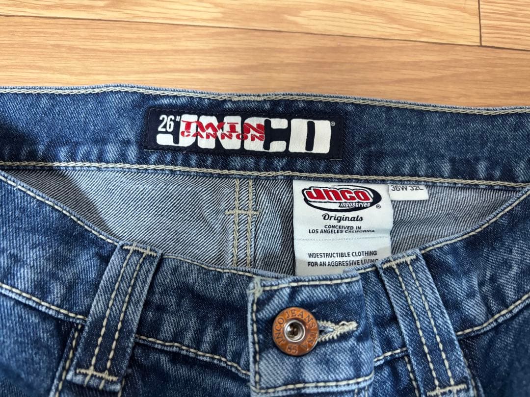 JNCO jeans 101 twin canon バギーデニム 36W×32L