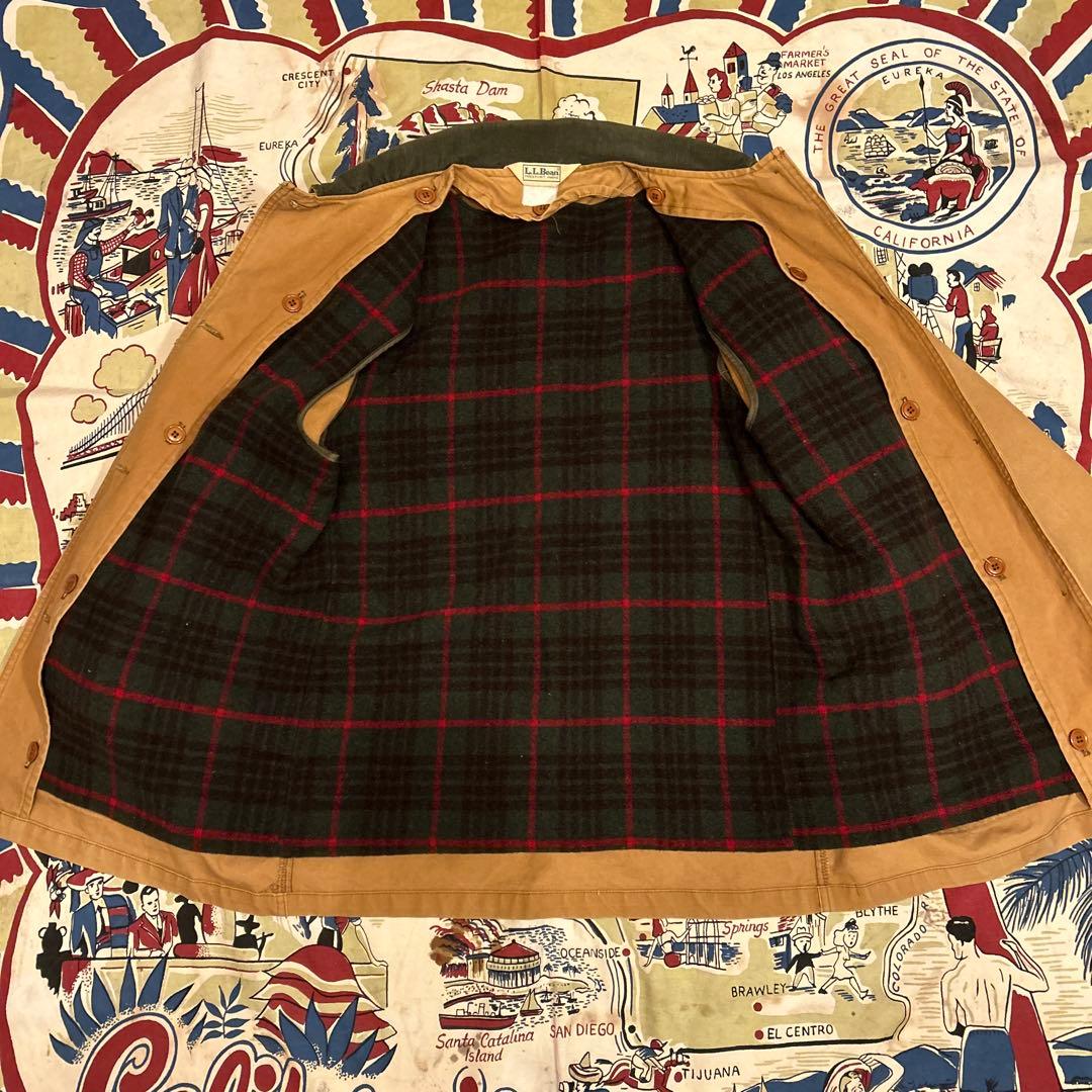80s USA製 L.L.Bean プリマロフト ハンティングジャケット