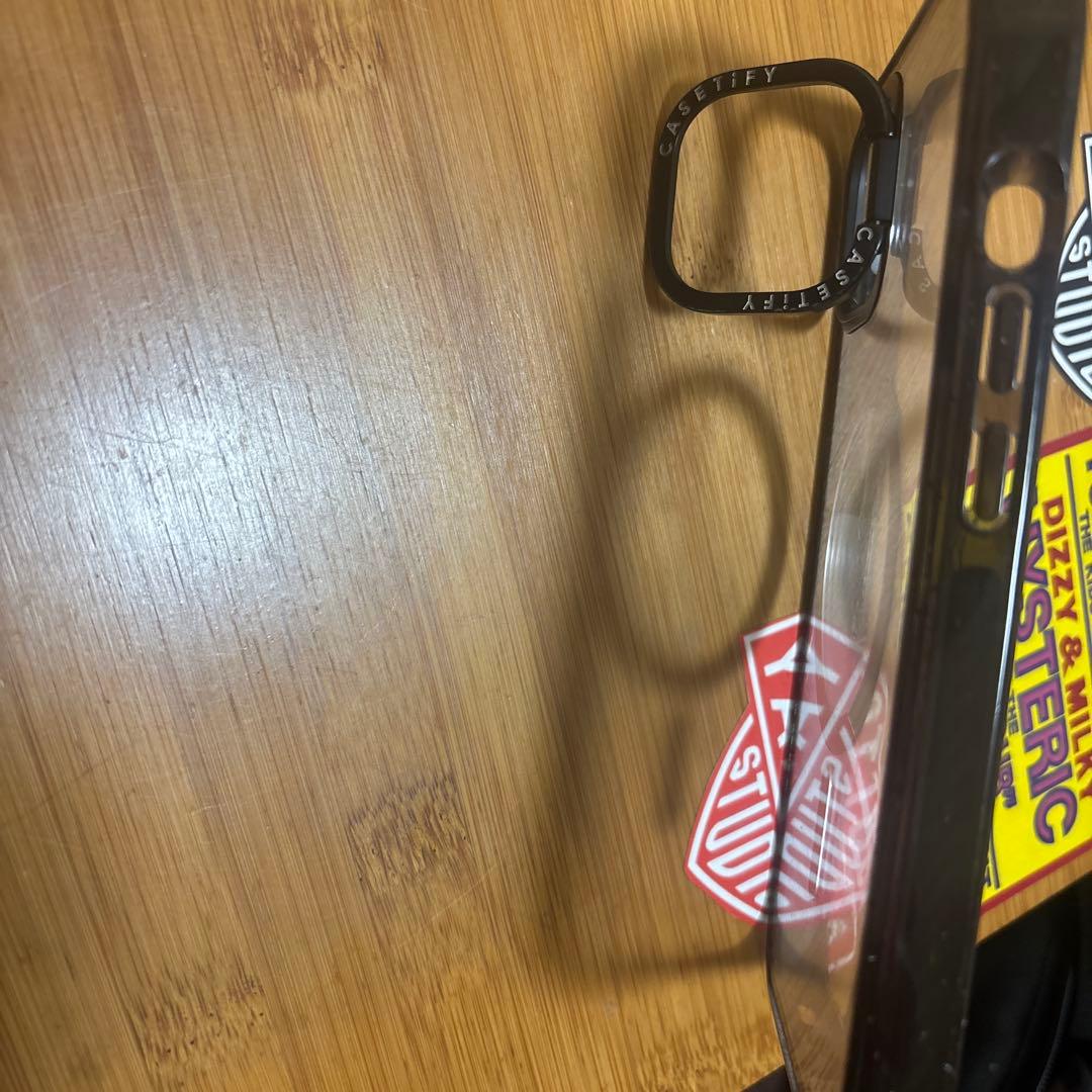 Casetify 透明 iPhone15ケース マグセーフ対応 スタンド可能