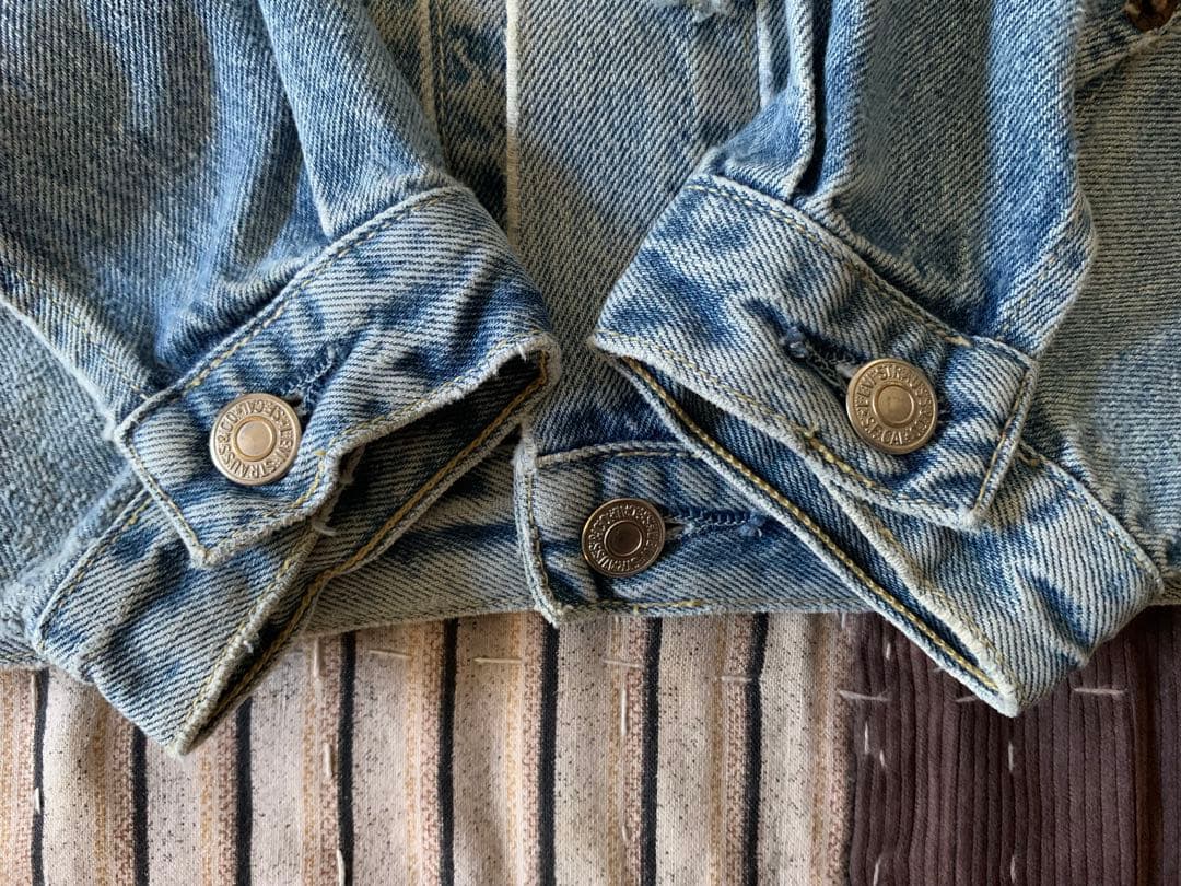 80s levi's 70501 vtg デニムジャケット 1st ユーロ