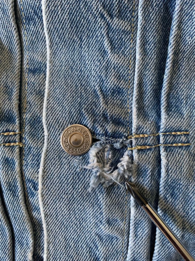 80s levi's 70501 vtg デニムジャケット 1st ユーロ