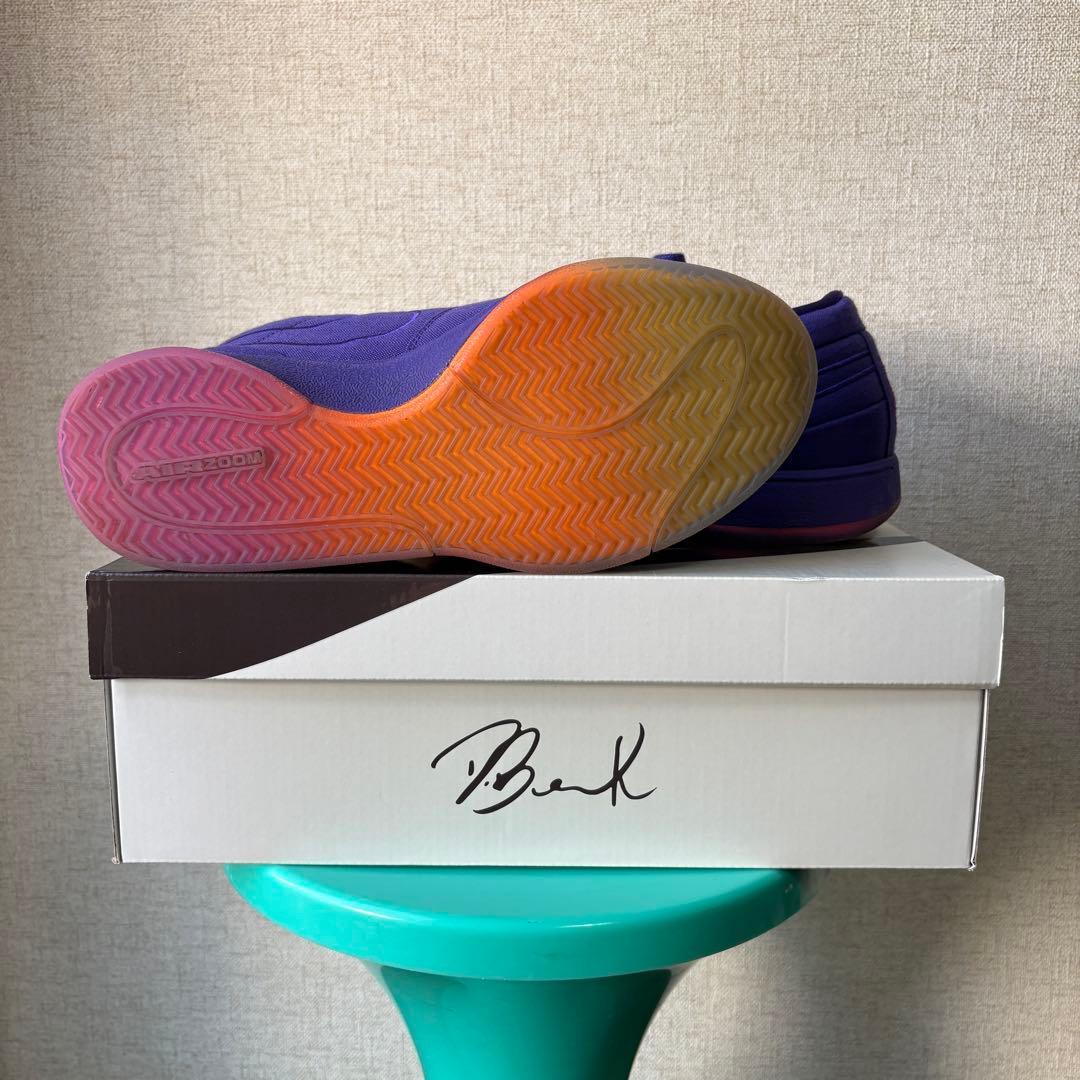 シューズ(男性用) NIKE BOOK1 28cm SUNSET PURPLE