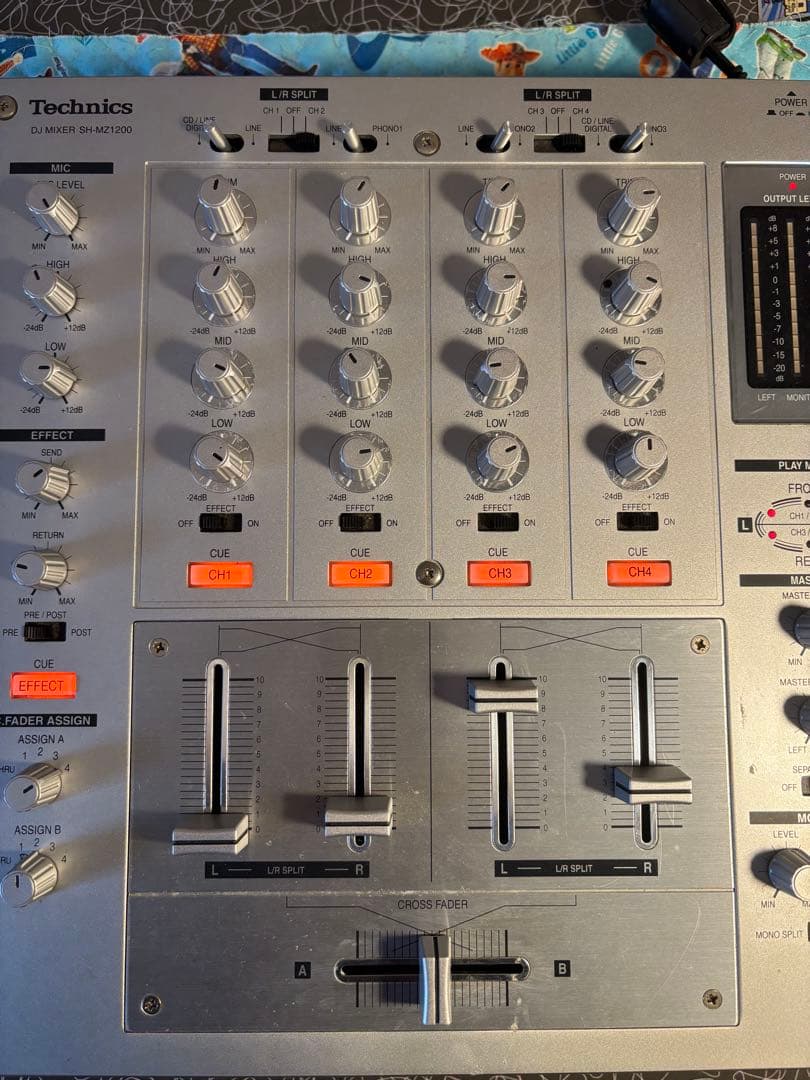 DJ機材 Technics SH-MZ1200 dj mixer