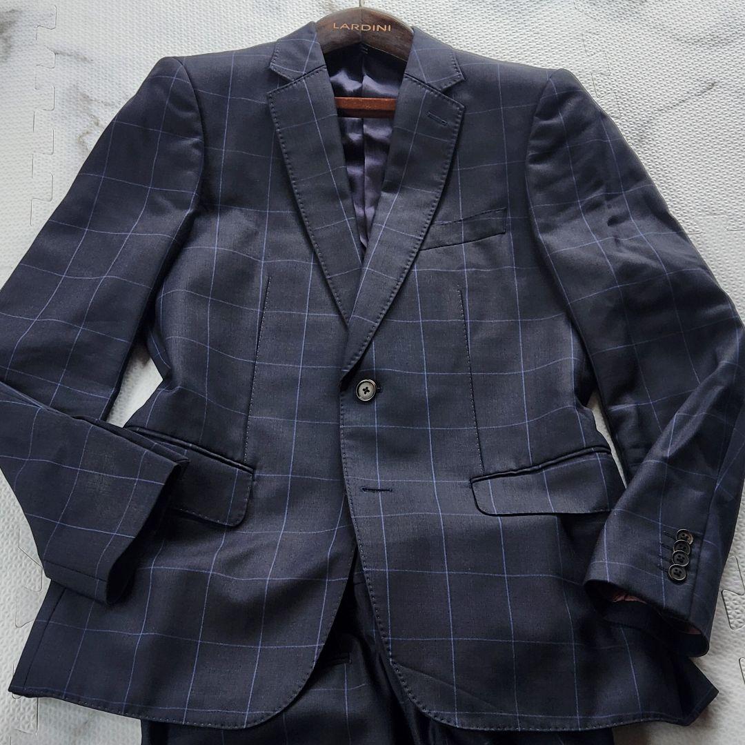 入手困難✨ポールスミス 現行タグ 最高級 ドーメル生地 花柄 チェック