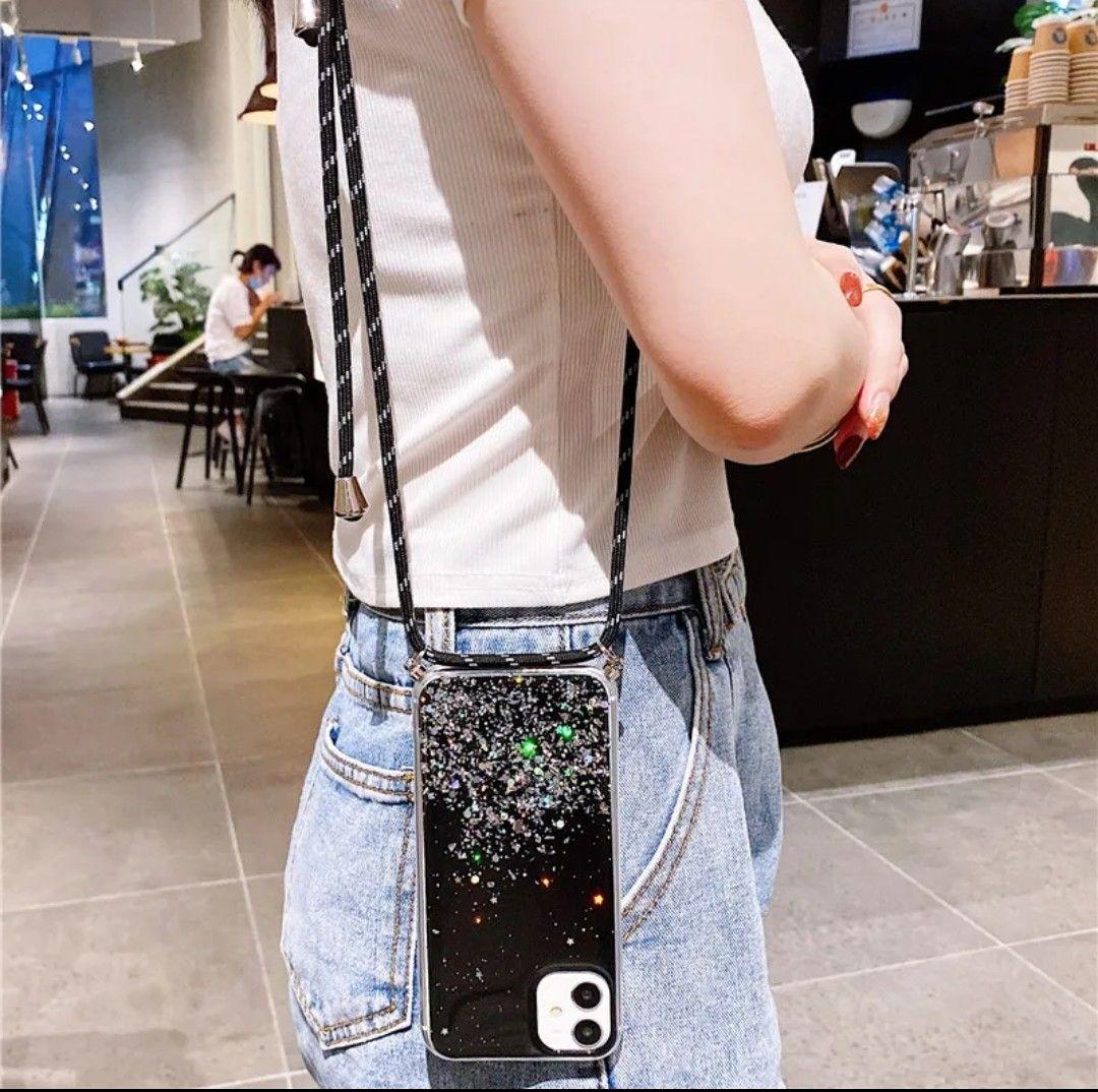 iPhone11pro キラキラショルダーケース
