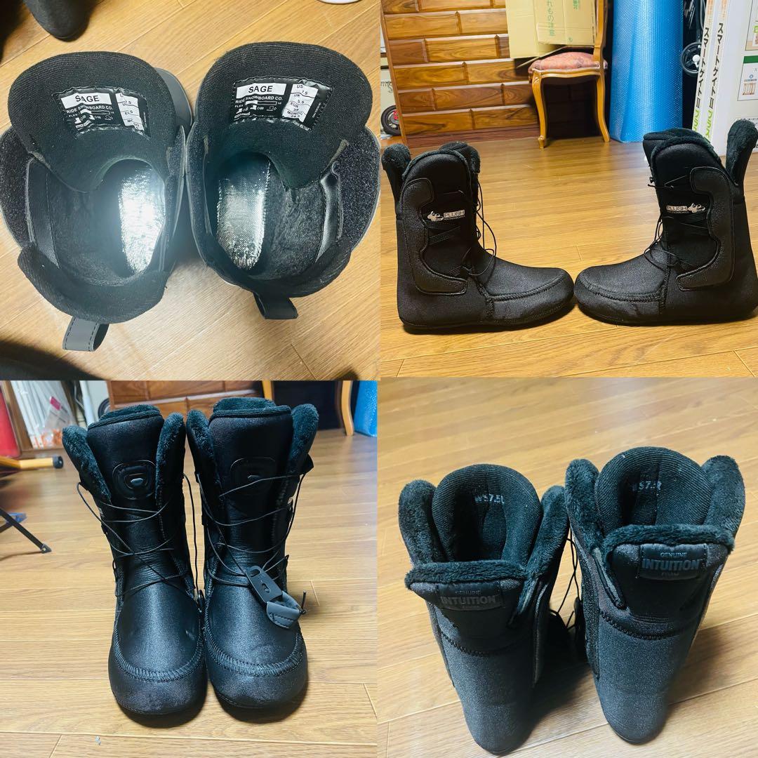 【超美品】RIDE ライド　SAGE BOA スノーボードブーツ 24.5cm