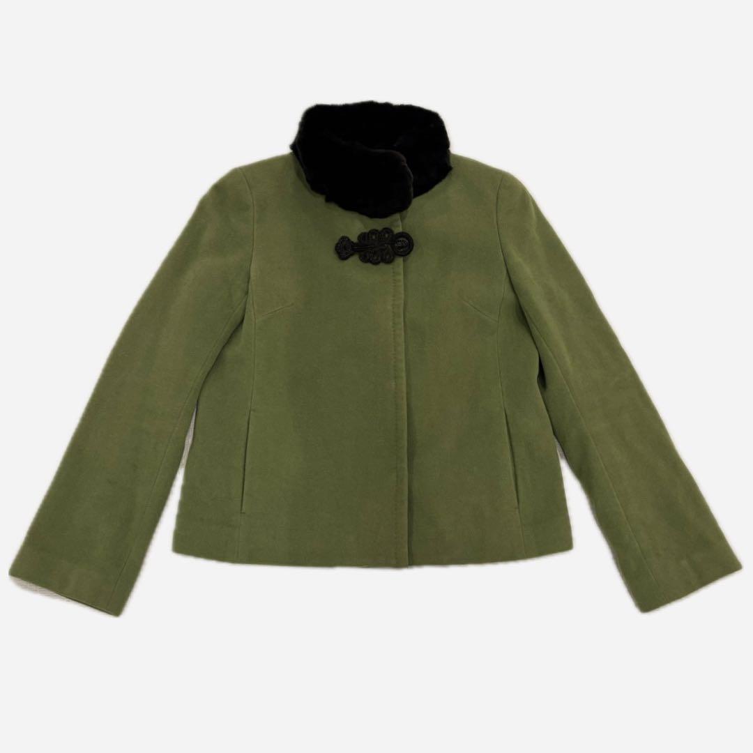 希少　vivienne tam ファージャケット　vintage