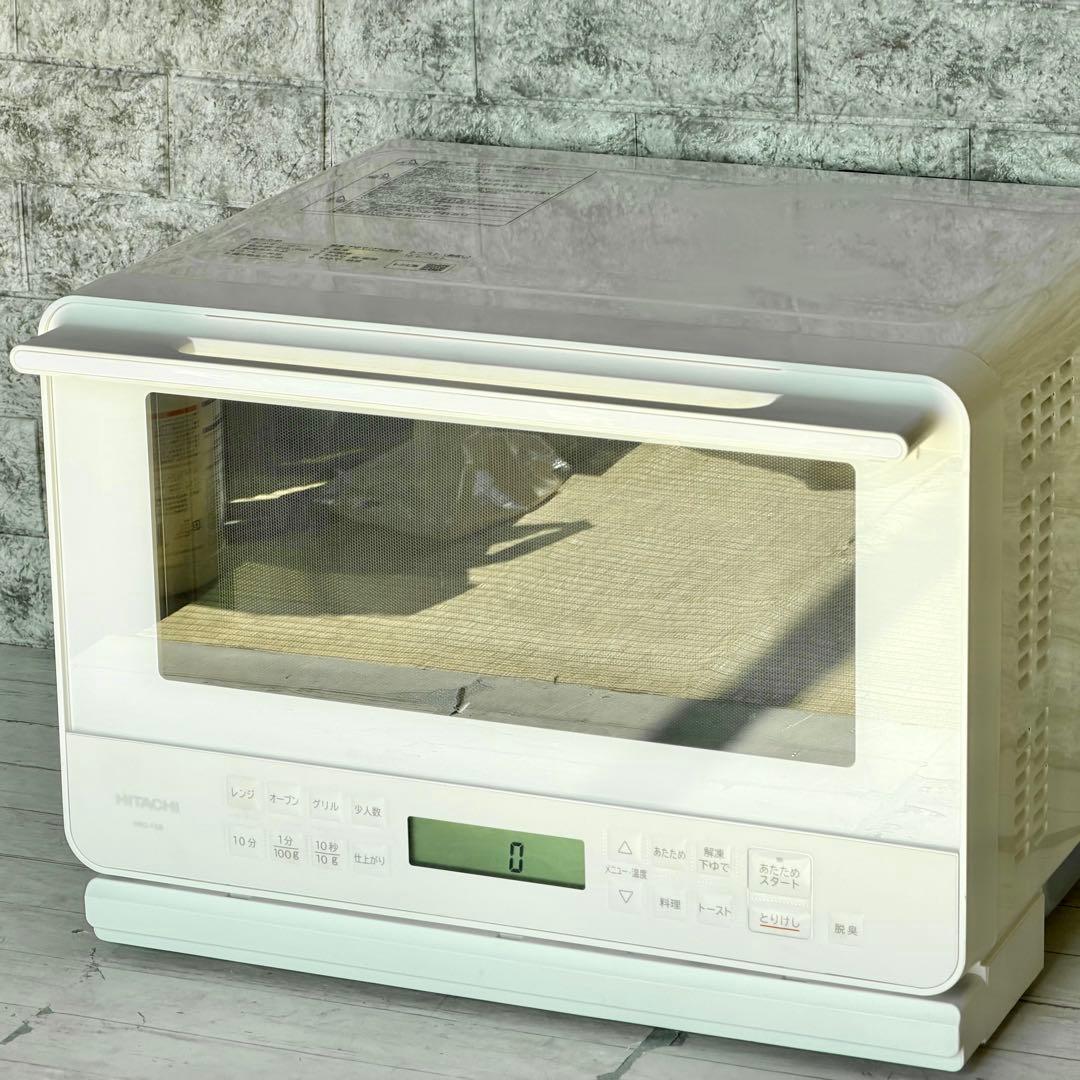 日立「MRO-F6B」オーブンレンジ 27Lワイド＆フラット庫内