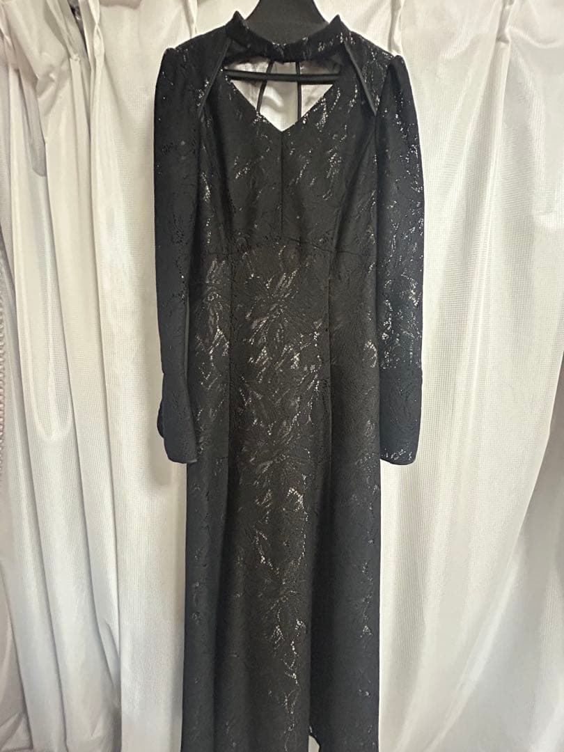 オケージョンドレス ブラック 黒