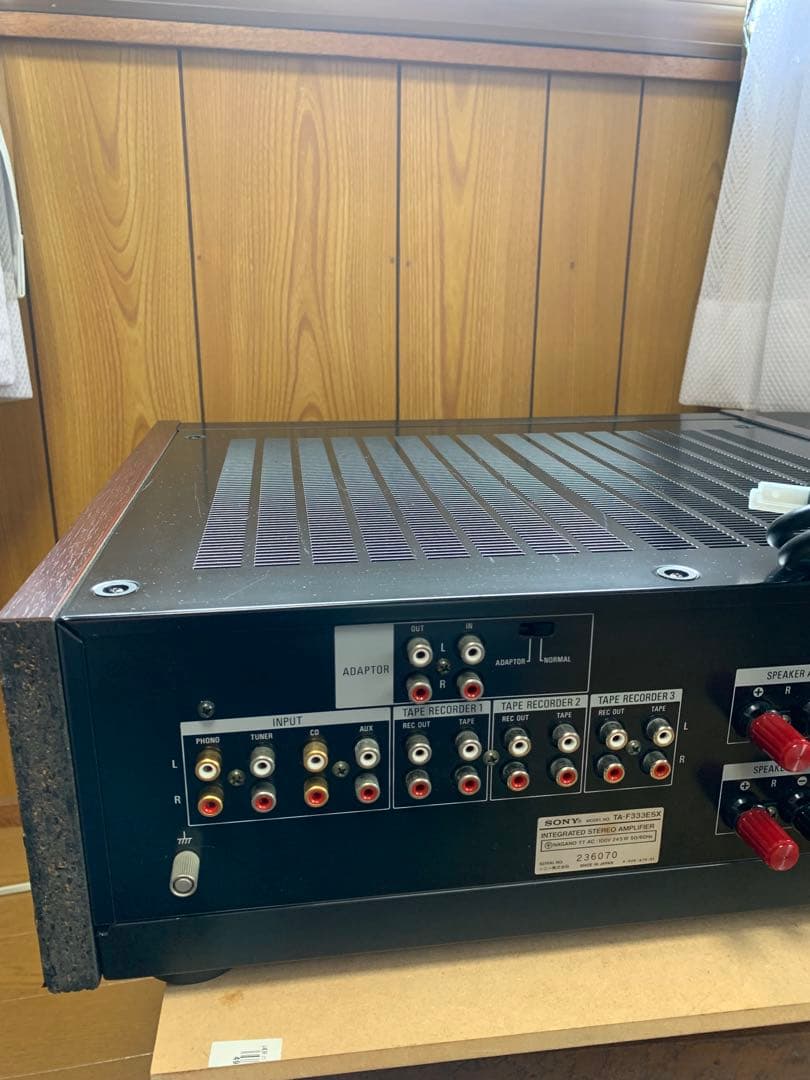 アンプ SONY T-AF 333ESX
