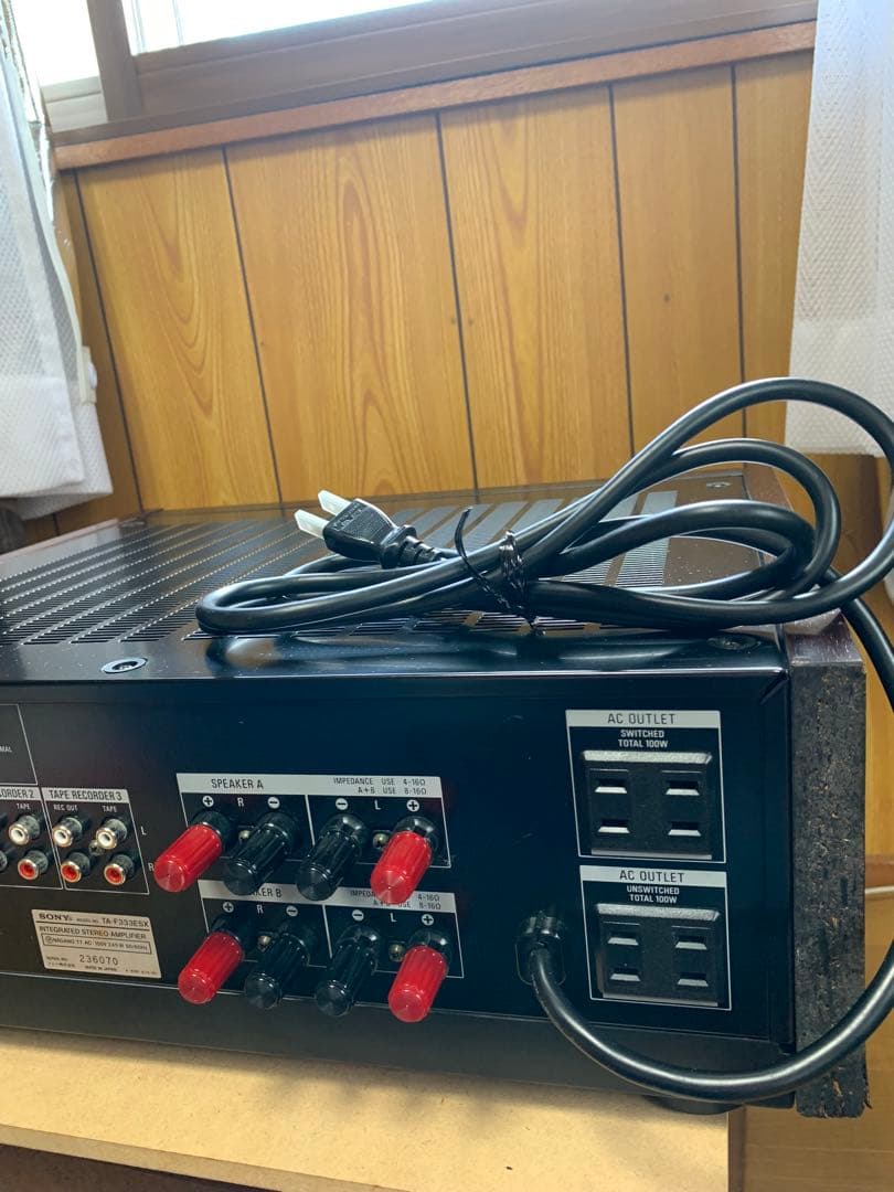 アンプ SONY T-AF 333ESX