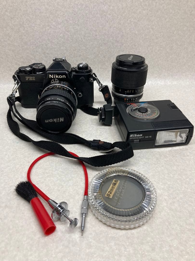 F03）Nikon ニコン FE2 + ai 55mm f2.8 フィルムカメラ