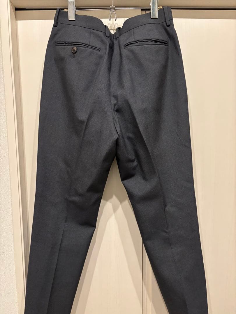 パンツ AURALEE 21AW bluefaced wool slacks