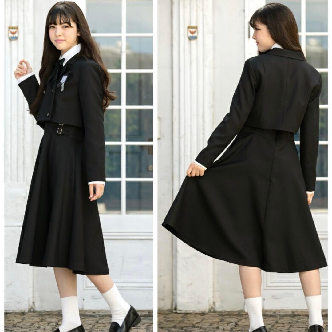 アリサナ　ブラックフォーマルセットアップ　卒業式165cm