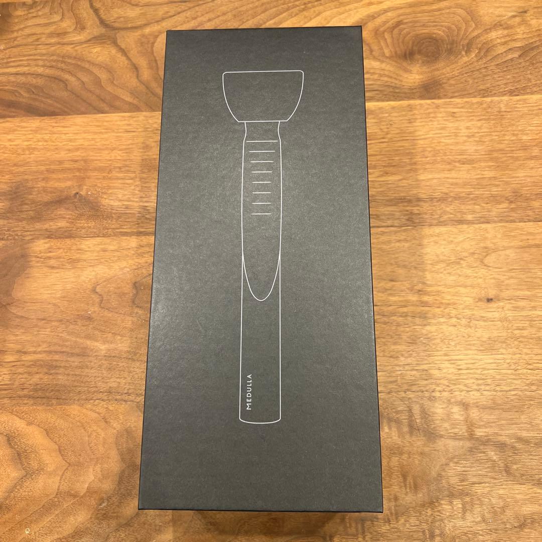 美品♡MEDULLA コードレス 超音波ヘアアイロン ブラック セラムとセット