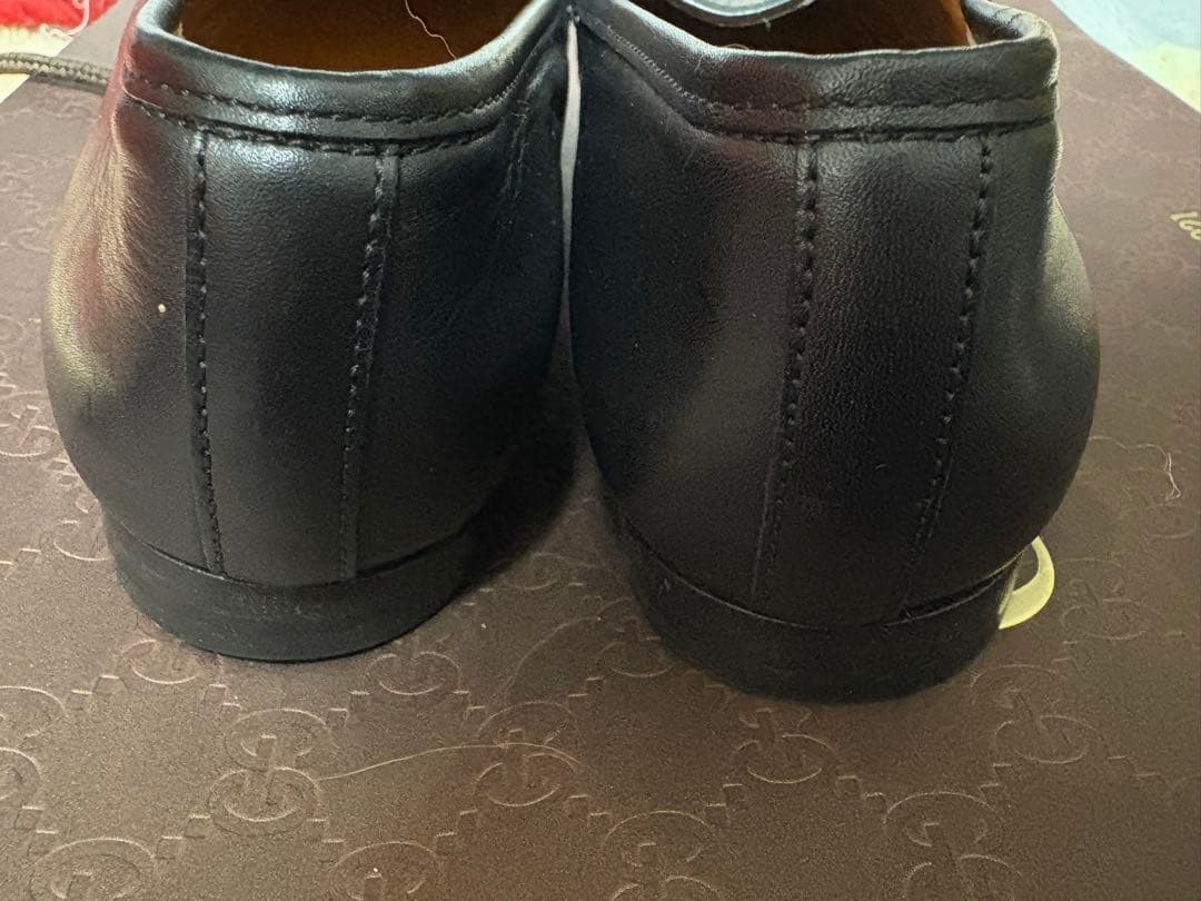 GUCCI ローファー 39ゴールドチェーン