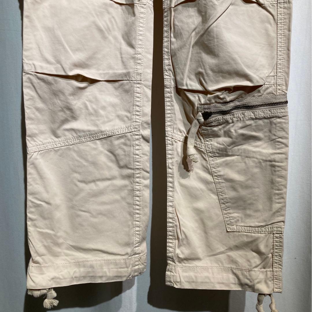 【polo by ralph lauren】パラシュートパンツ　ベージュ