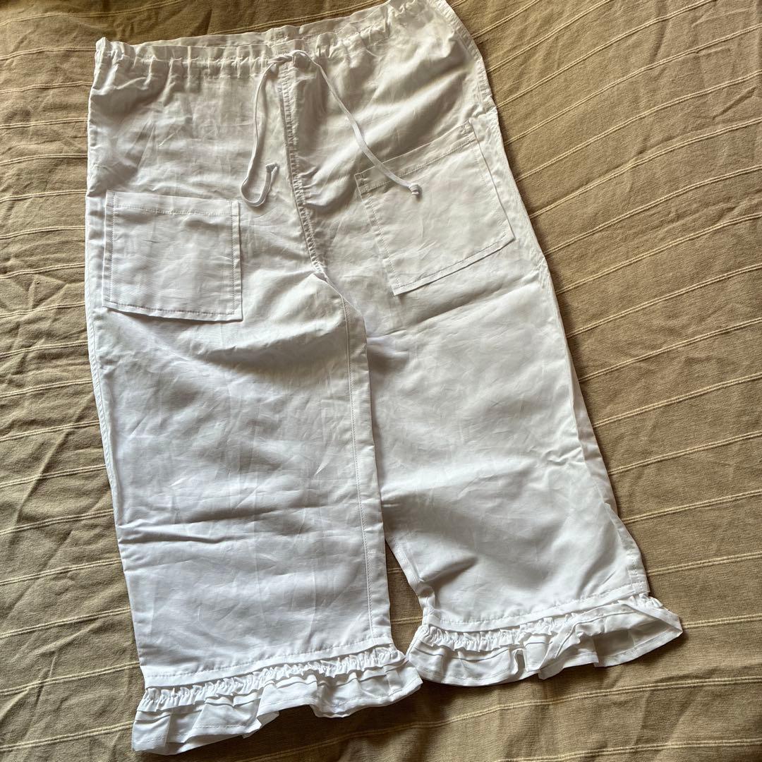 タオ　裾フリルパンツ　コムデギャルソン