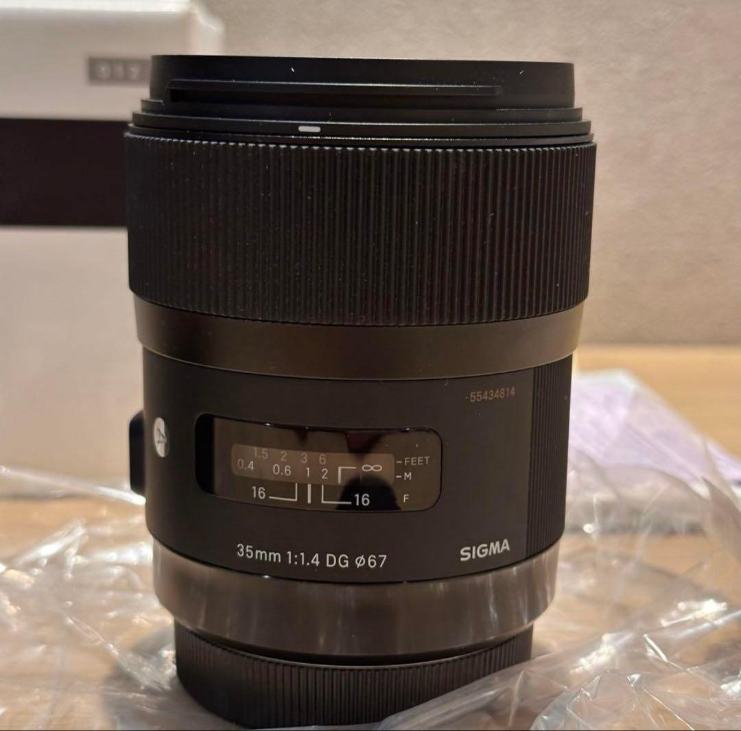 SIGMA 35mm F1.4 DG Art CANON用