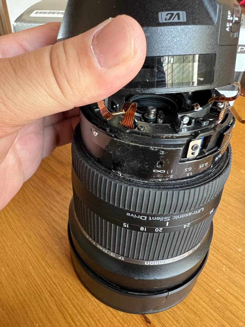 ジャンク品値段交渉可能TAMRON SP15-30 F2.8