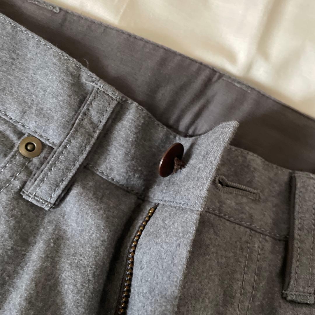 【美品】Paul Smith COLLECTION ウールパンツ　グレー　S