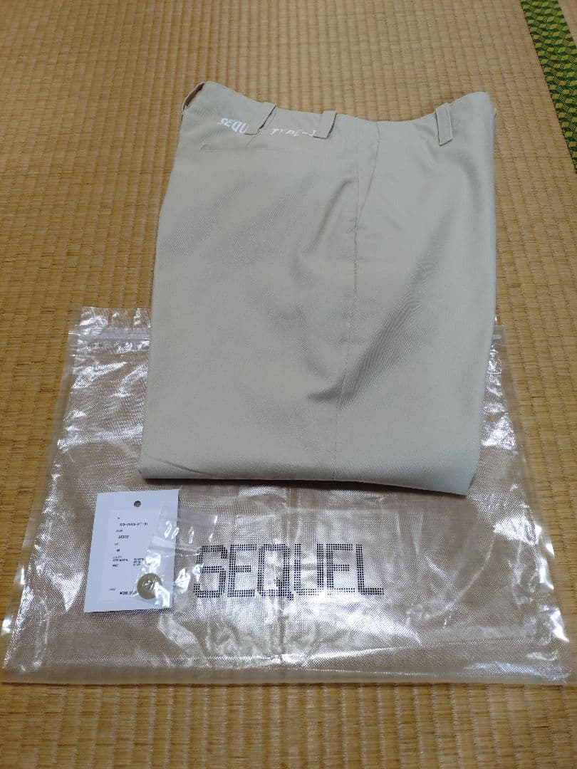 SEQUEL CHINO PANTS TYPE-XF BEIGE パンツ