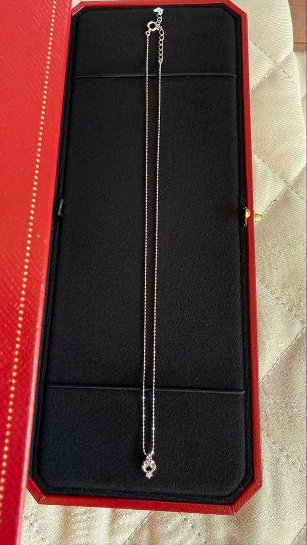 サマンサティアラ　K18ホワイトゴールドダイヤネックレス