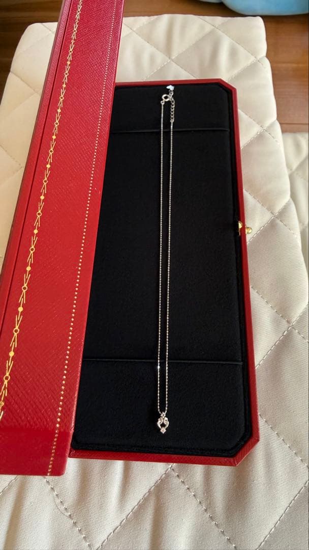 サマンサティアラ　K18ホワイトゴールドダイヤネックレス