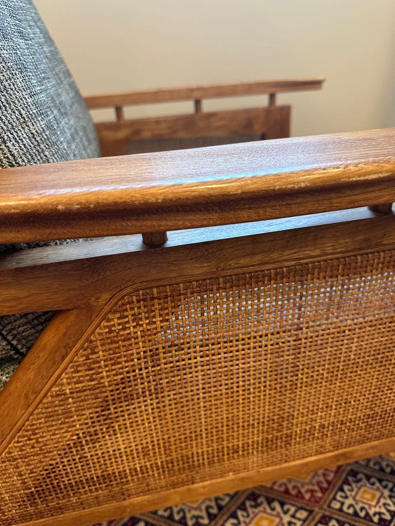 ぱんちACME Furniture WICKER ウィッカーラウンジチェア