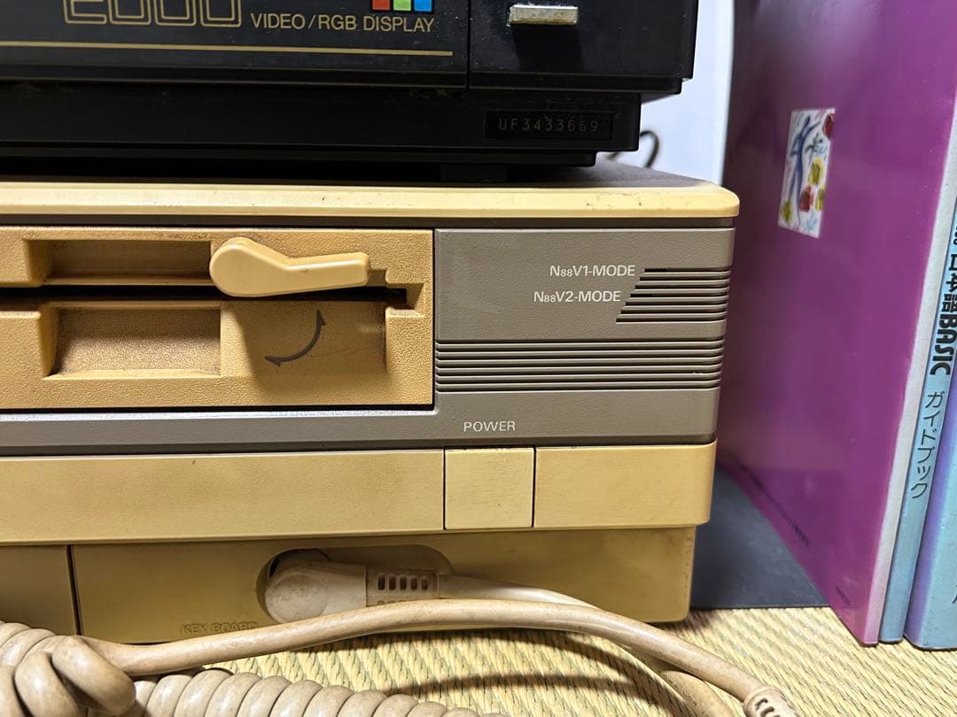 NEC PC-8801mkII FR コンピュータ　ジャンク　昭和レトロ　Z80