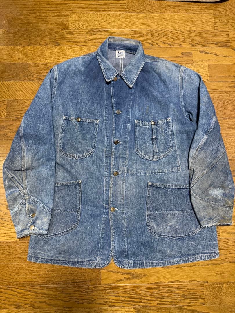入*ば様 Lee デニムカバーオール　ビンテージ　91-j ロングL