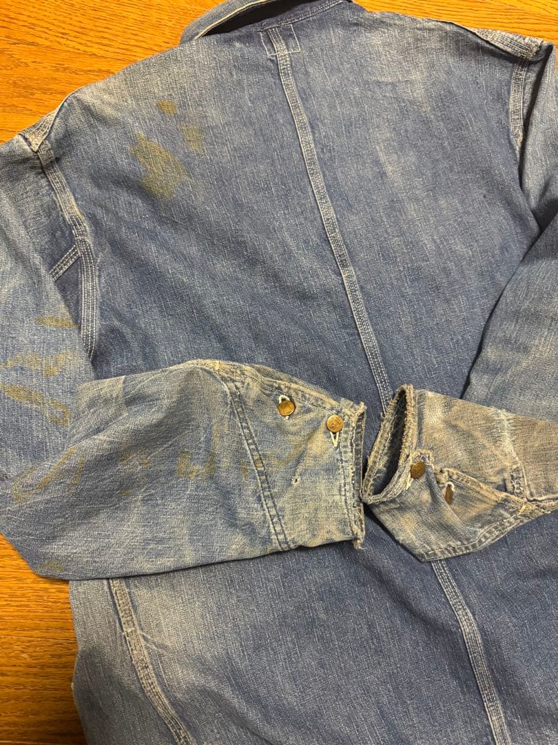 入*ば様 Lee デニムカバーオール　ビンテージ　91-j ロングL