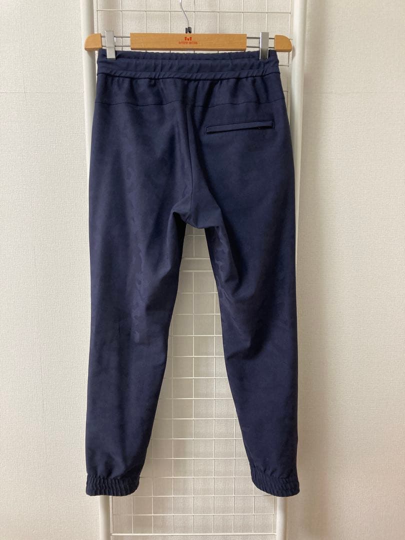 ジュンハシモト　カモフラージュ柄セットアップ　ネイビー