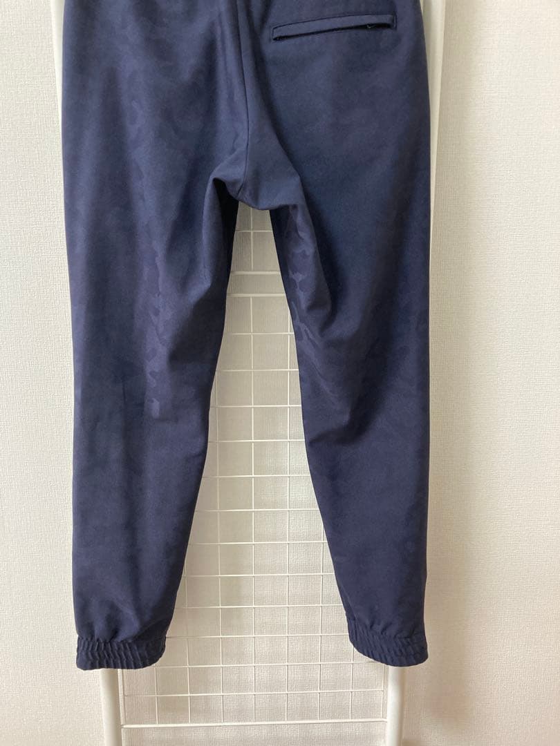 ジュンハシモト　カモフラージュ柄セットアップ　ネイビー