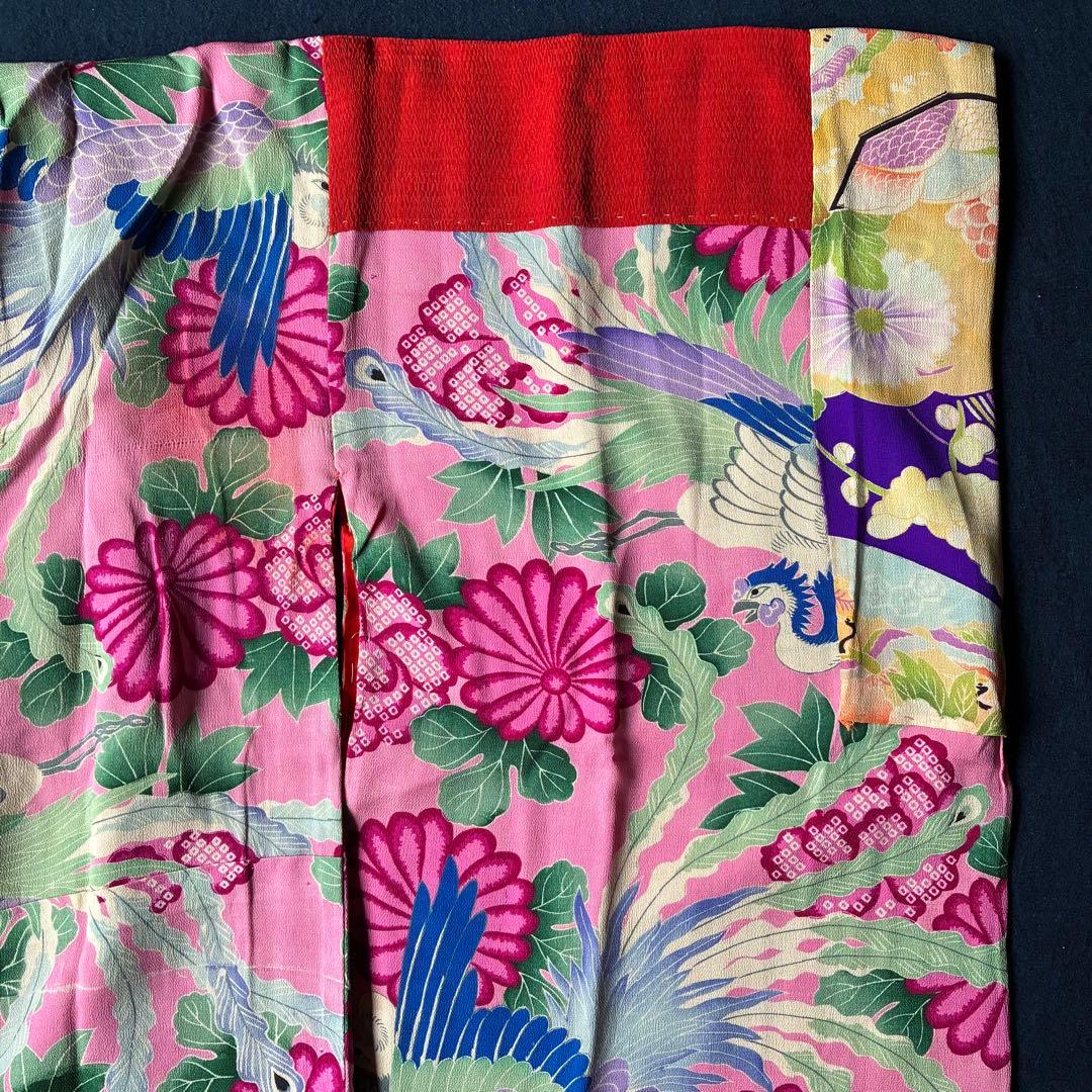 185 錦紗綸子等長襦袢10枚おまとめ売り材料正絹