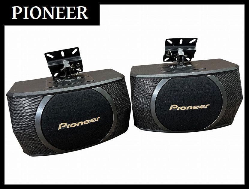 動作確認済 パイオニア CS-X060 カラオケ スピーカー ペア 天吊り用 ①