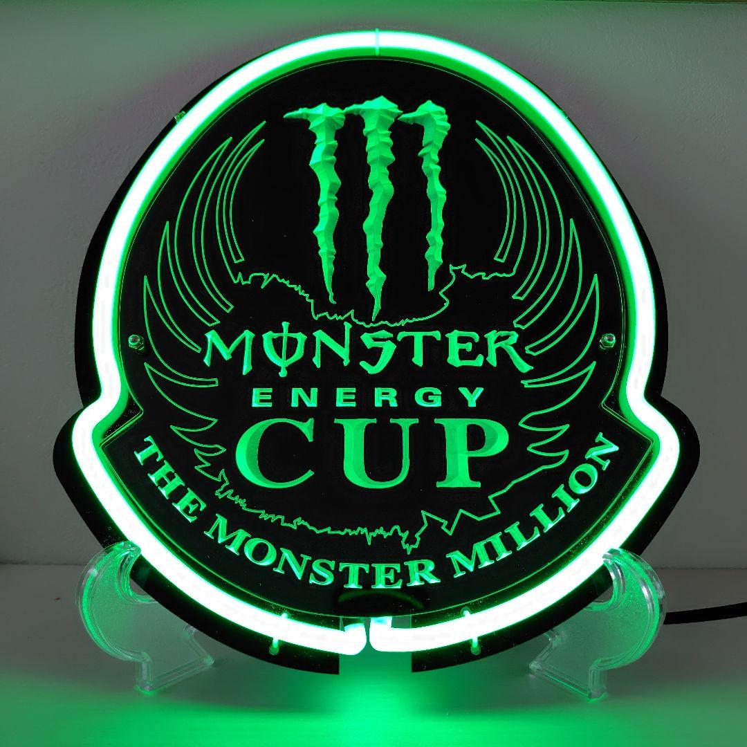 MONSTER ENERGY CUP 3Dネオン