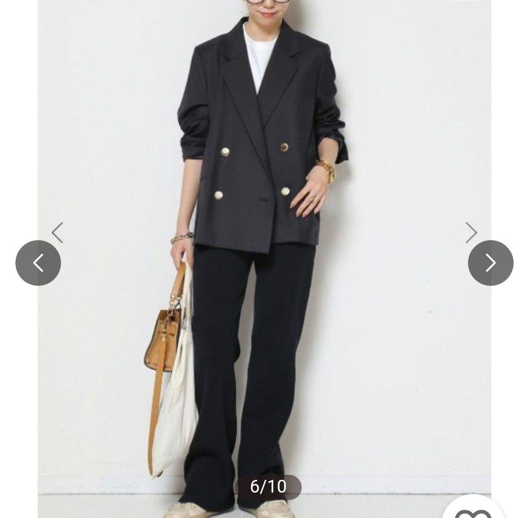 【新品未使用】ミューズ ドゥーズィエムクラス WONDER RIB パンツ