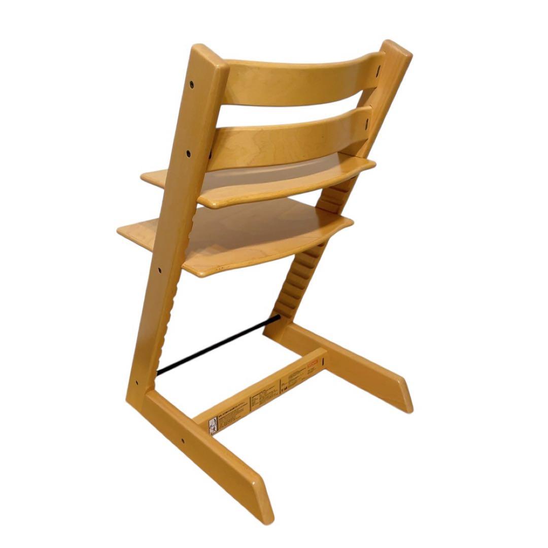 【美品】ストッケ　トリップトラップ　ナチュラル　シリアル6 stokke