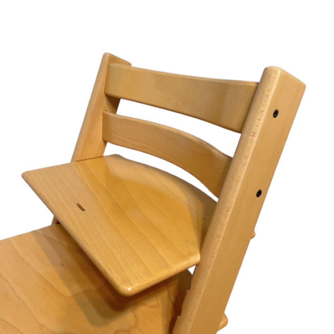 【美品】ストッケ　トリップトラップ　ナチュラル　シリアル6 stokke